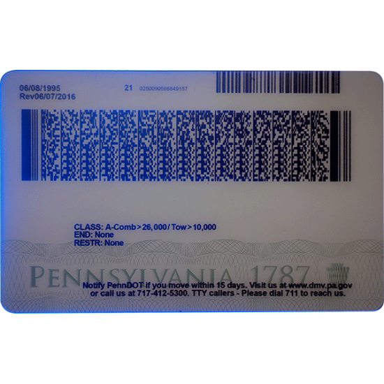 Pennsylvania (PA) CDL